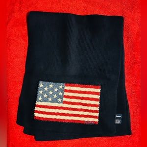 Polo knit 🧶 Flag Scarf 🧣